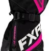 FXR 2022 Fusion Womens Snowmobile Gloves Black/Fuchsia -FXR SHOP 4235555