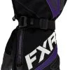 FXR 2022 Fusion Womens Snowmobile Gloves Black/Purple -FXR SHOP 4235556