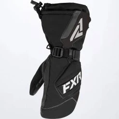 FXR 2023 Combat Womens Snowmobile Mitts Black/Charcoal