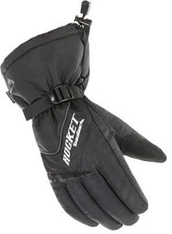 Rocket Snow Gear Storm Womens Snowmobile Glove Black