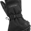 Castle X Platform 3 Finger Womens Snowmobile Gloves Black