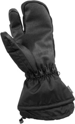 Castle X Platform 3 Finger Womens Snowmobile Gloves Black -FXR SHOP 4237010 2 1