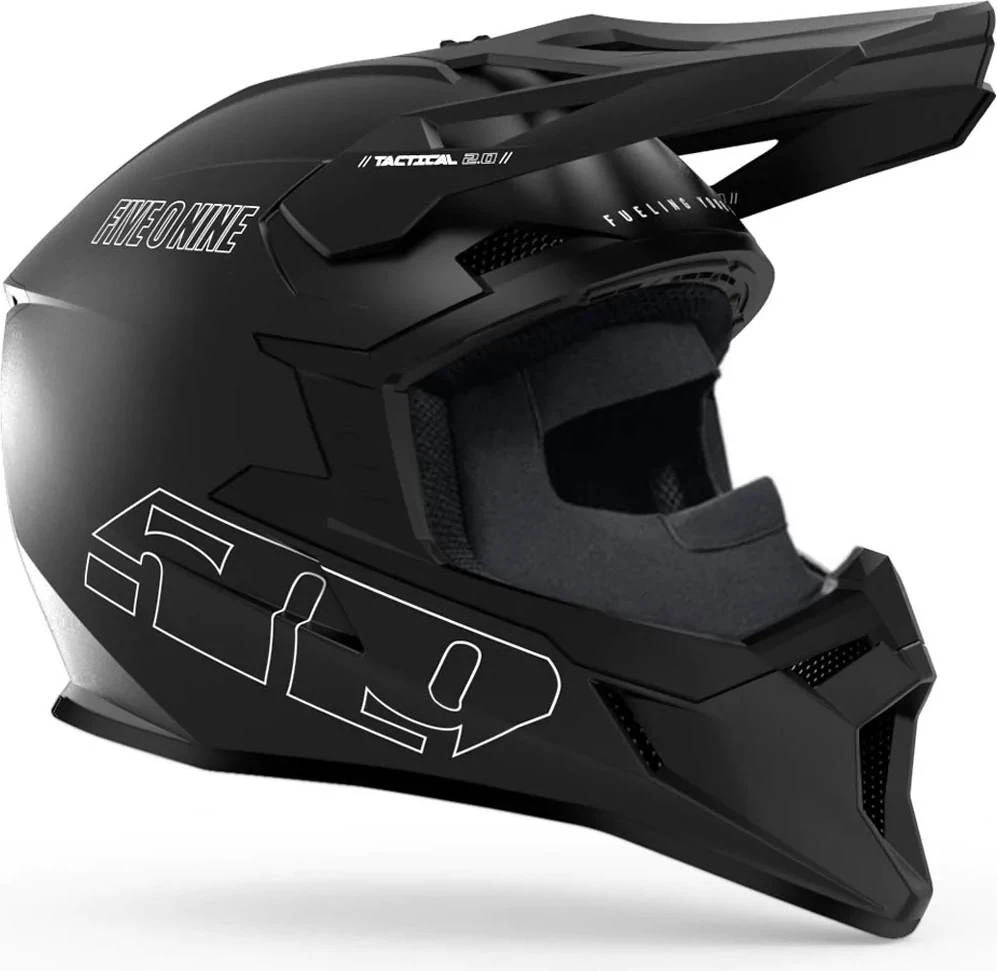 509 Tactical 2.0 Youth Snowmobile Helmet Black Legacy 4 509 Tactical 2.0 Youth Snowmobile Helmet Black Legacy - Image 2
