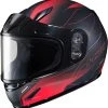 HJC CL-Y Youth Snowmobile Helmet Taze Black/Red -FXR SHOP 4421529