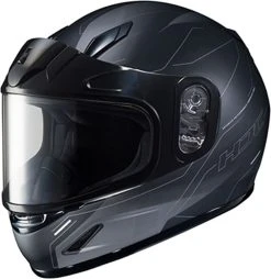 HJC CL-Y Youth Snowmobile Helmet Taze Black