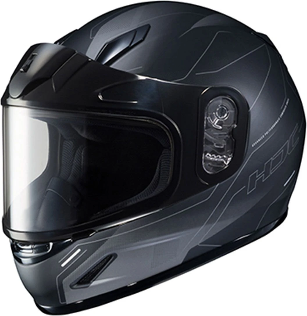 HJC CL-Y Youth Snowmobile Helmet Taze Black 3 HJC CL-Y Youth Snowmobile Helmet Taze Black