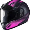 HJC CL-Y Youth Snowmobile Helmet Taze Black/Pink -FXR SHOP 4421534