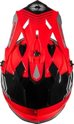 Castle X Mode Sector Youth Snowmobile Helmet Red -FXR SHOP 4422507 3