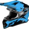 Castle X Mode Sector Youth Snowmobile Helmet Process Blue