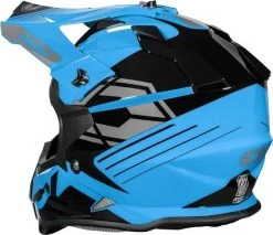 Alternative view of Castle X Mode Sector Youth Snowmobile Helmet Process Blue