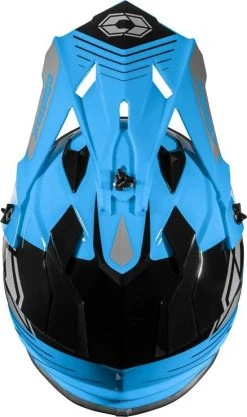 Castle X Mode Sector Youth Snowmobile Helmet Process Blue -FXR SHOP 4422508 3