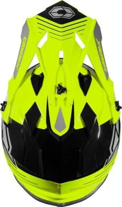 Castle X Mode Sector Youth Snowmobile Helmet Hi-Vis -FXR SHOP 4422509 3