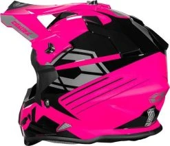 Alternative view of Castle X Mode Sector Youth Snowmobile Helmet Pink