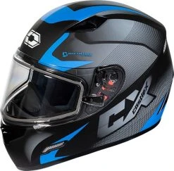 Castle X Mugello Snowmobile Helmet Squad Matte Blue