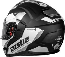 Castle X Atom Transcend Snowmobile Helmet Matte White 6 Castle X Atom Transcend Snowmobile Helmet Matte White -FXR SHOP 4429204 2