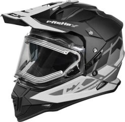 Castle X Mode Trance Electric Dual Sport Snowmobile Helmet Matte Black