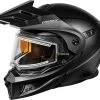 Castle X CX950 V2 Modular Electric Snowmobile Helmet Fierce Matte Black
