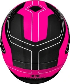 Castle X CX390 Snowmobile Helmet Atlas Matte Pink Glo/Black -FXR SHOP 4429260 3