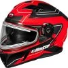 Castle X CX390 Electric Snowmobile Helmet Atlas Matte Red/Black -FXR SHOP 4429262
