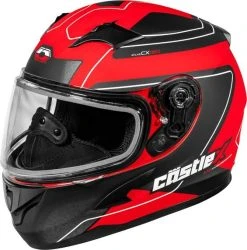 Castle X CX360 Youth Snowmobile Helmet Atlas Matte Red