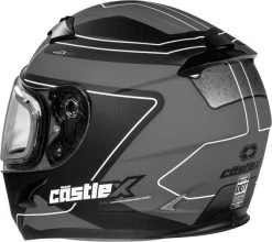 Alternative view of Castle X CX360 Youth Snowmobile Helmet Atlas Matte Charcoal