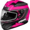 Castle X CX360 Youth Snowmobile Helmet Atlas Matte Pink Glo -FXR SHOP 4429269