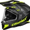 Castle X CX200 Dual Sport Snowmobile Helmet Wrath Matte Hi-Vis
