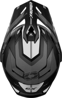 Castle X CX200 Dual Sport Snowmobile Helmet Wrath Matte Charcoal -FXR SHOP 4429275 2