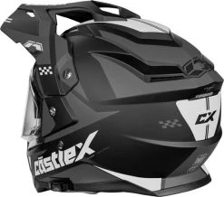 Castle X CX200 Dual Sport Snowmobile Helmet Wrath Matte Charcoal -FXR SHOP 4429275 3