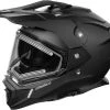 Castle X CX200 Dual Sport Electric Snowmobile Helmet Matte Black