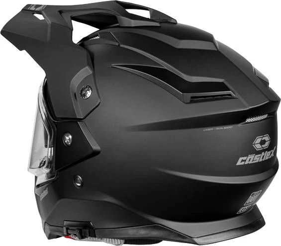 Castle X CX200 Dual Sport Electric Snowmobile Helmet Matte Black 4 Castle X CX200 Dual Sport Electric Snowmobile Helmet Matte Black - Image 2