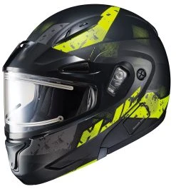 HJC CL-Max2 Friction Electric Snowmobile Helmet Hi-Vis