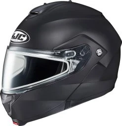 HJC C91 Modular Snowmobile Helmet Semi-Flat Black