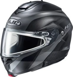 HJC C91 Taly Modular Snowmobile Helmet Black/Gray