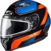 HJC CS-R3 Inno Snowmobile Helmet Blue/Black/Orange -FXR SHOP 4430453