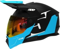 509 Delta R4 Ignite Snowmobile Helmet GT Cyan