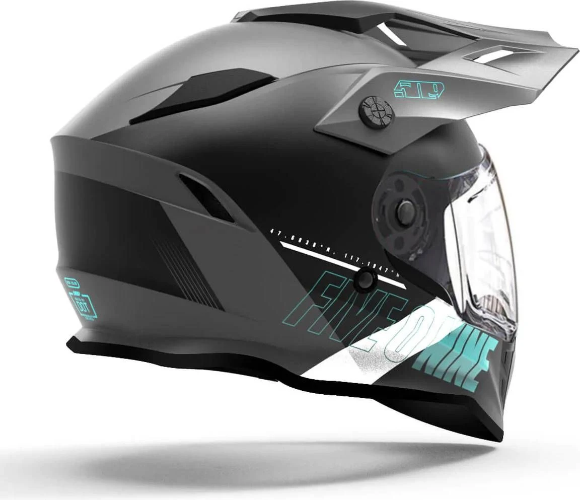 509 Delta R3L Ignite Snowmobile Helmet Emerald 5 509 Delta R3L Ignite Snowmobile Helmet Emerald - Image 3