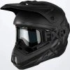 FXR 2022 Torque Cold Stop QRS Snowmobile Helmet Black Ops