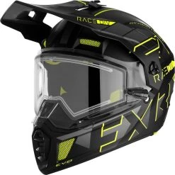 FXR 2023 Clutch X Evo Snowmobile Helmet W/ Electric Shield HiVis