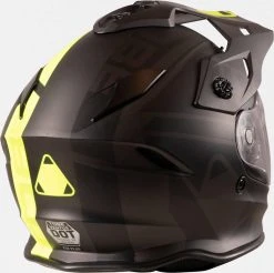 Tobe Ventus Electric Snowmobile Helmet Flair Black/Hi-Viz Matte 10 Tobe Ventus Electric Snowmobile Helmet Flair Black/Hi-Viz Matte -FXR SHOP 4436002 3