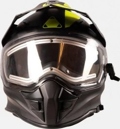 Tobe Ventus Electric Snowmobile Helmet Flair Black/Hi-Viz Matte 12 Tobe Ventus Electric Snowmobile Helmet Flair Black/Hi-Viz Matte -FXR SHOP 4436002 5
