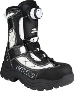 Castle X Charge ATOP Womens Snowmobile Boots White/Black