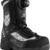 Castle X Charge ATOP Womens Snowmobile Boots Gray/Black -FXR SHOP 4683015