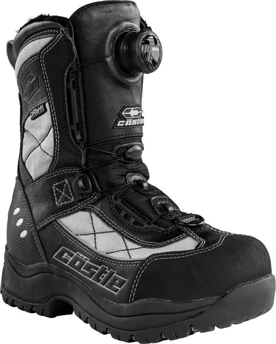 Castle X Charge ATOP Womens Snowmobile Boots Gray/Black 3 Castle X Charge ATOP Womens Snowmobile Boots Gray/Black