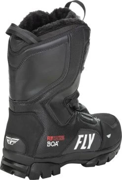 Fly Racing Marker BOA Snowmobile Boot Black -FXR SHOP 4684011 2