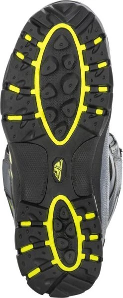 Fly Racing Marker BOA Snowmobile Boot Black/Grey/Hi-Vis -FXR SHOP 4684013 3