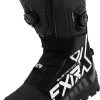 FXR 2023 Elevation Dual BOA Snowmobile Boots Black