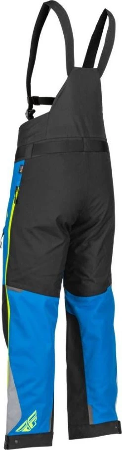 Alternative view of Fly Racing Carbon Snowmobile Pants Blue/Hi-Vis
