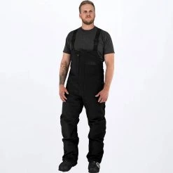 FXR Task Insulated Softshell Snowmobile Pants Black Ops