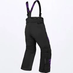 FXR Clutch Child Snowmobile Pants Black/Purple -FXR SHOP 4779570 2
